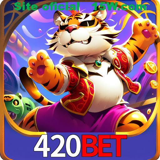 Imagem promocional da 420Bet mostrando a plataforma e suas vantagens